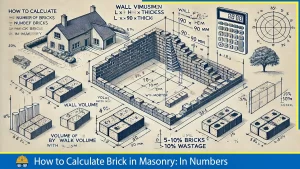 Read more about the article How to Calculate The Number of Bricks in Masonry.