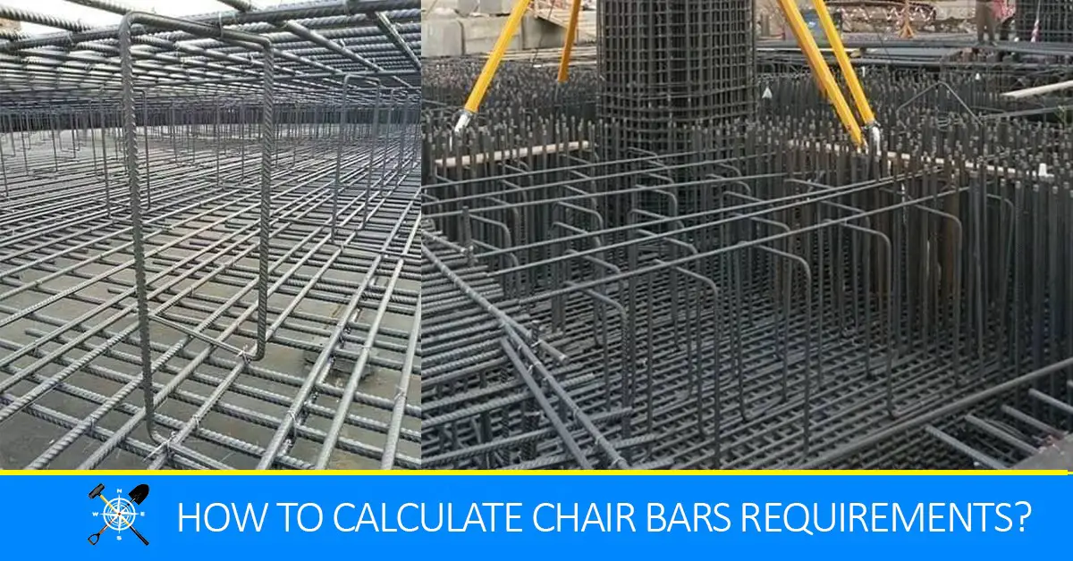 use of chair bars in footing