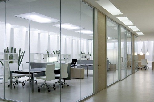 Glass partition for Office