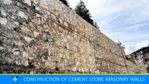 Read more about the article Construction of Cement Stone Masonry Retaining Walls