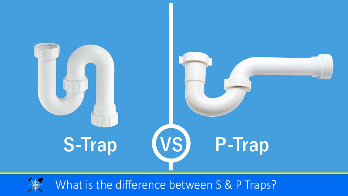 s trap vs p trap kitchen sink
