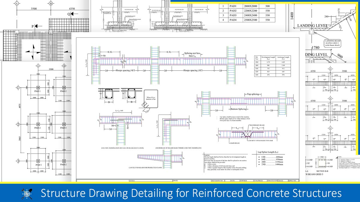 Read more about the article Structure Drawing Detailing for Reinforced Concrete Structures