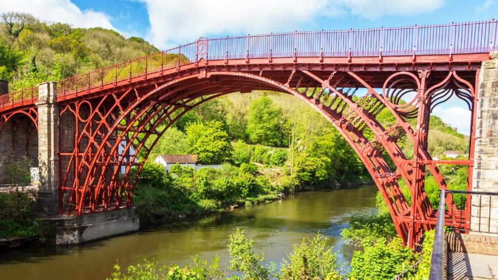 The Iron Bridge in Shropshire-types of bridges