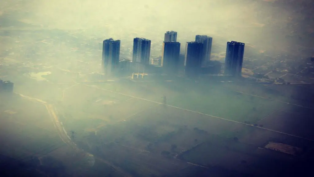 Air pollution may be contributed by soil contamination