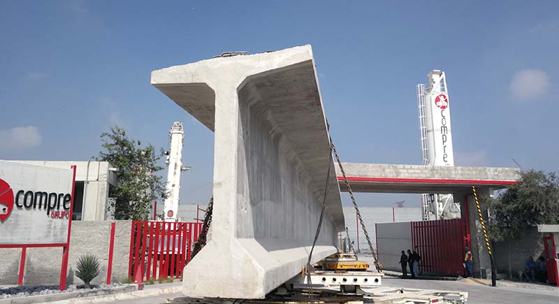 Prestressed concrete girder 