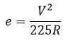 superelevation formula