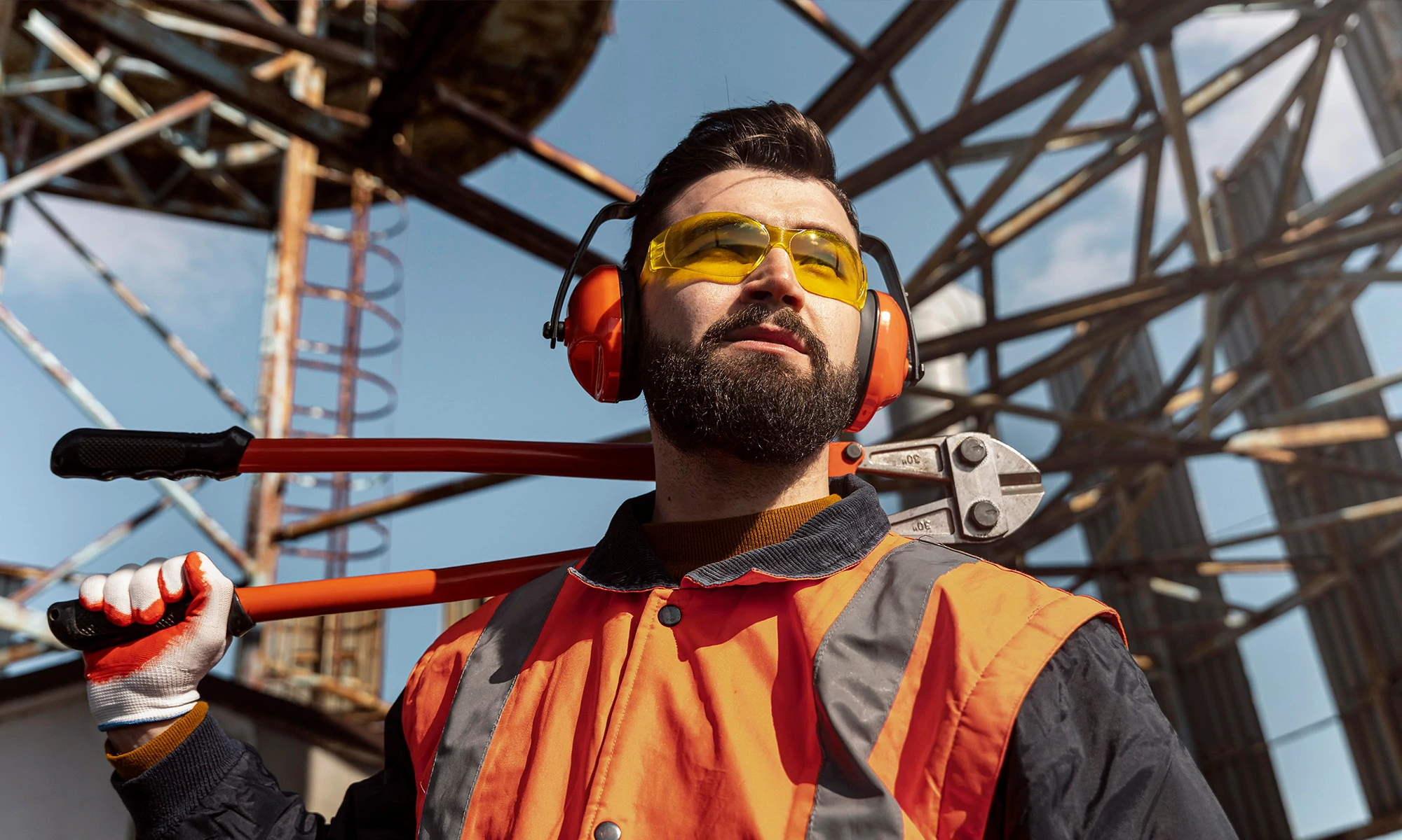 A Person in Personal Protective Equipment