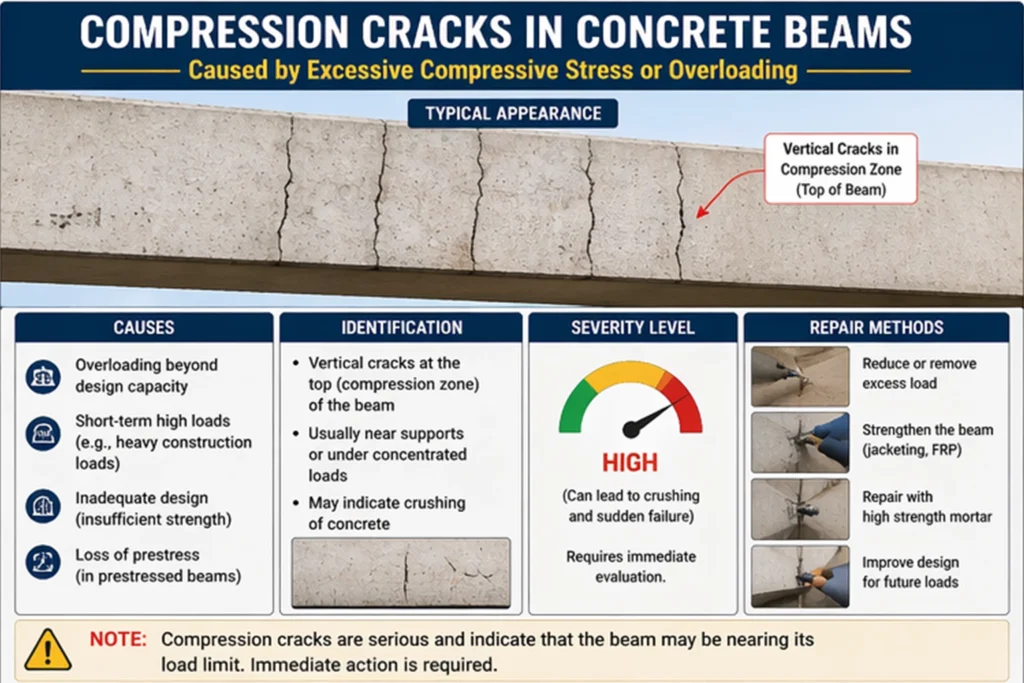 Types Of Cracks In Concrete Beams: Causes, Identification, Repair ...