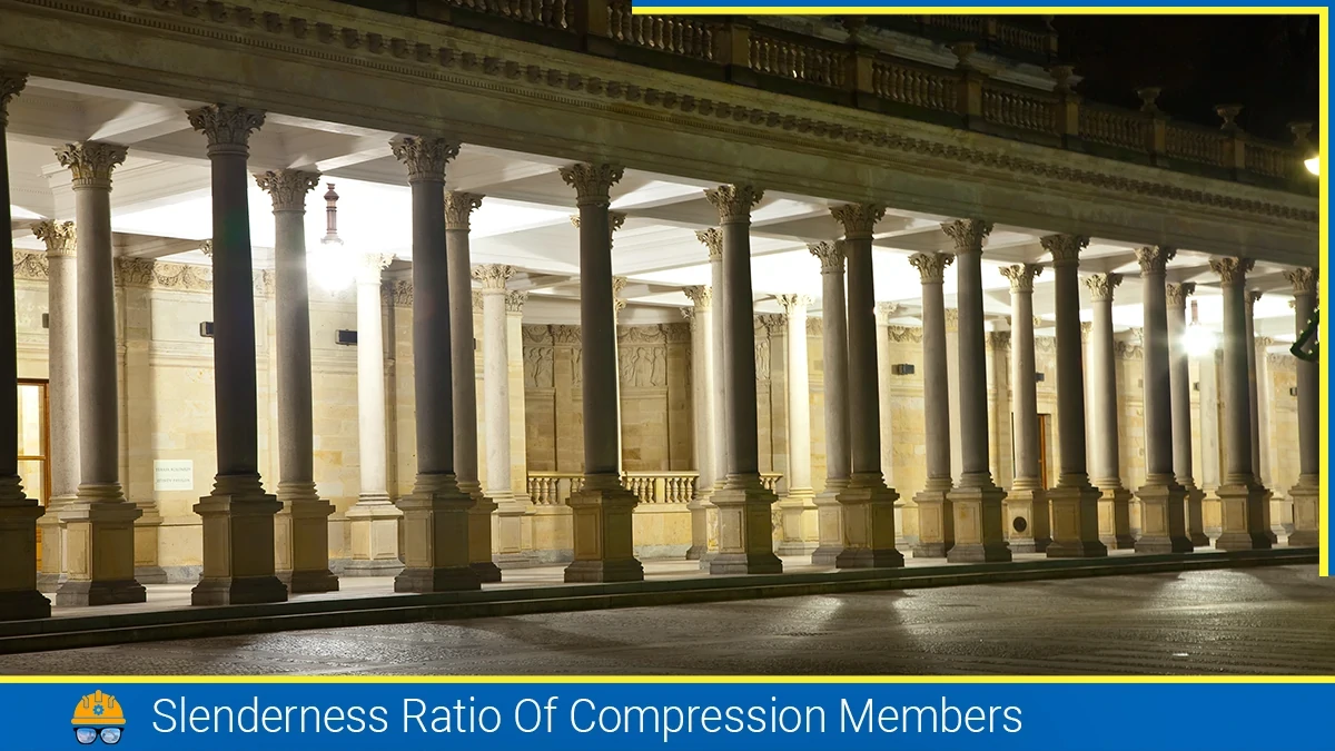 Read more about the article Slenderness Ratio Of Compression Members: Effective Length and Radius of Gyration